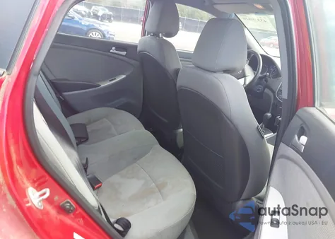 2013 Hyundai Accent Gls from USA, damaged, VIN KMHCT4AE9DU461634